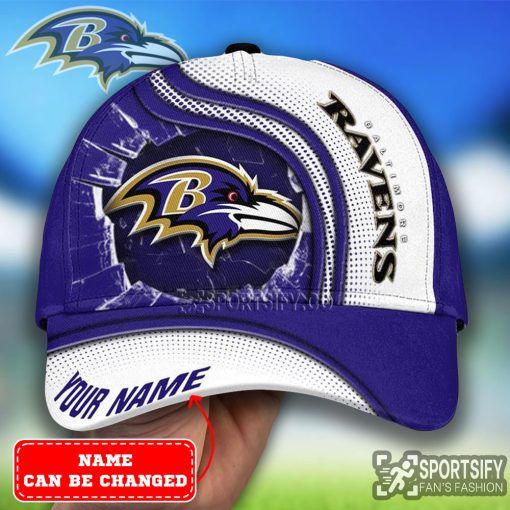 HAT0203 - Custom Baltimore Ravens Hat-Sportsify