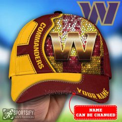 HAT0134 - Custom Washington Commanders Hat-Sportsify