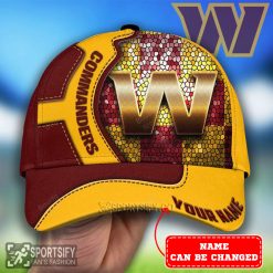 HAT0134 - Custom Washington Commanders Hat-Sportsify