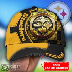 HAT0128 - Custom Pittsburgh Steelers Hat-Sportsify