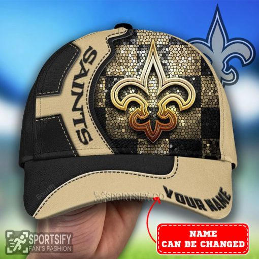 HAT0124 - Custom New Orleans Saints Hat-Sportsify