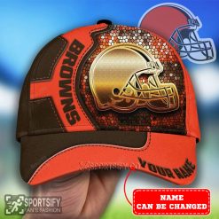 HAT0108 - Custom Cleveland Browns Hat-Sportsify