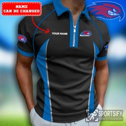 ZPP02114 - Custom UMass Lowell River Hawks Zipper Polo-Sportsify.co