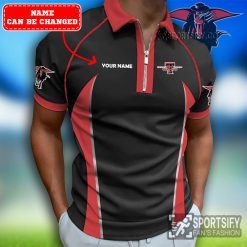 ZPP02106 - Custom Texas Tech Red Raiders Zipper Polo-Sportsify.co