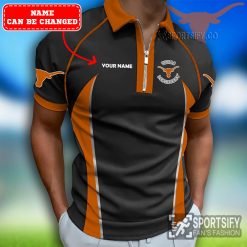 ZPP02104 - Custom Texas Longhorns Zipper Polo-Sportsify.co