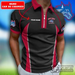 ZPP02099 - Custom Stony Brook Seawolves Zipper Polo-Sportsify.co