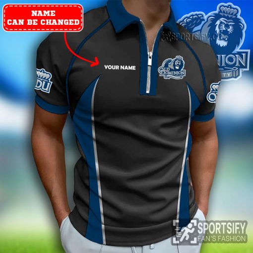 ZPP02086 - Custom Old Dominion Monarchs Zipper Polo-Sportsify.co