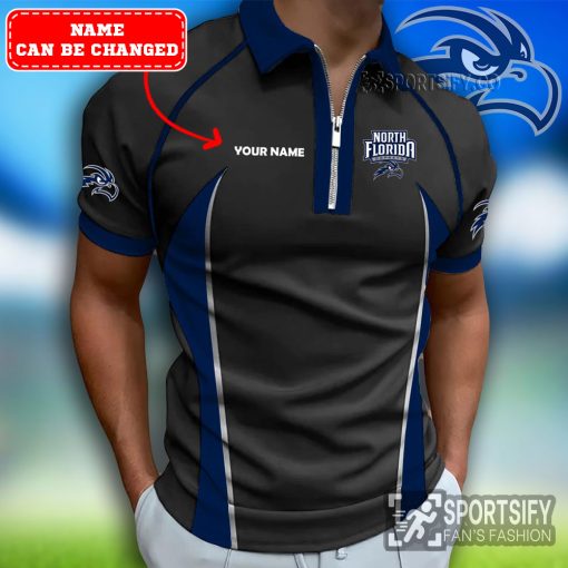 ZPP02077 - Custom North Florida Ospreys Zipper Polo-Sportsify.co