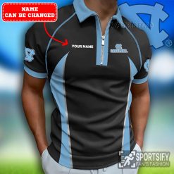 ZPP02076 - Custom North Carolina Tar Heels Zipper Polo-Sportsify.co