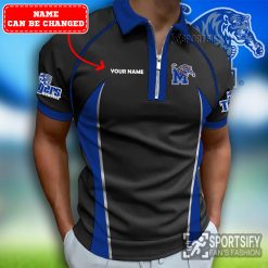 ZPP02063 - Custom Memphis Tigers Zipper Polo-Sportsify.co