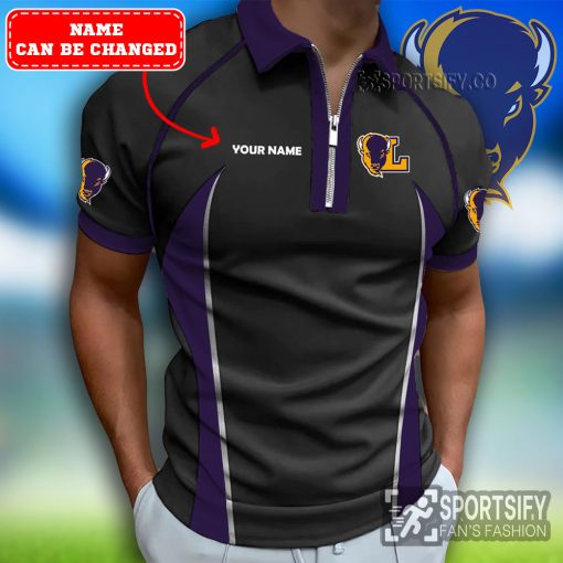 ZPP02054 - Custom Lipscomb Bisons Zipper Polo-Sportsify.co