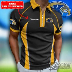 ZPP02050 - Custom Kent State Golden Flashes Zipper Polo-Sportsify.co