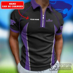 ZPP02048 - Custom Kansas State Wildcats Zipper Polo-Sportsify.co