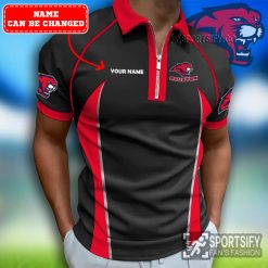 ZPP02042 - Custom Houston Cougars Zipper Polo-Sportsify.co