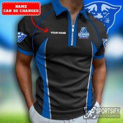 ZPP02039 - Custom Georgia State Panthers Zipper Polo-Sportsify.co