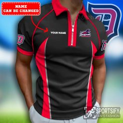 ZPP02028 - Custom Duquesne Dukes Zipper Polo-Sportsify.co