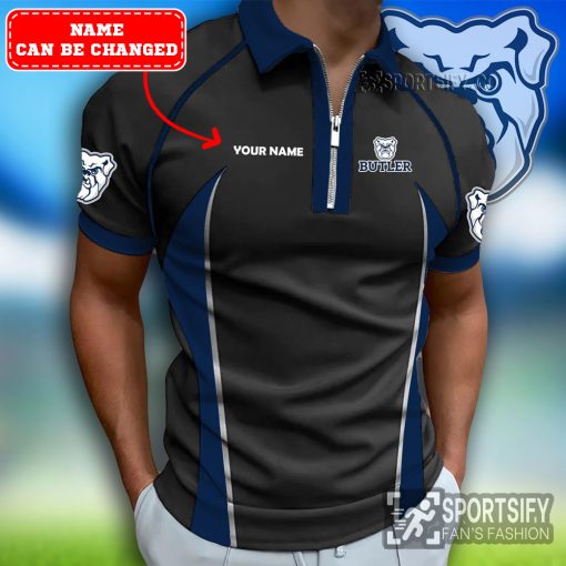 ZPP02014 - Custom Butler Bulldogs Zipper Polo-Sportsify.co