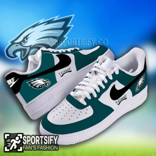 AFS0126 - Philadelphia Eagles Air Force 1 Low Top Shoes