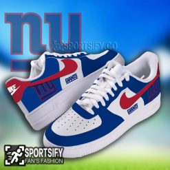 AFS0123 - New York Giants Air Force 1 Low Top Shoes