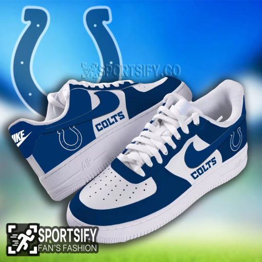 AFS0114 - Indianapolis Colts Air Force 1 Low Top Shoes