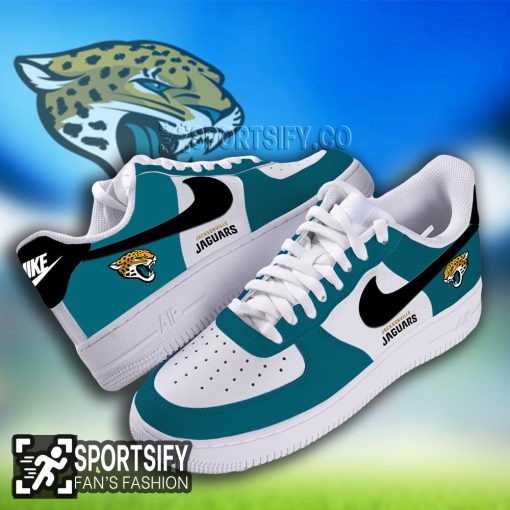 AFS0115 - Jacksonville Jaguars Air Force 1 Low Top Shoes