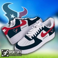 AFS0113 - Houston Texans Air Force 1 Low Top Shoes