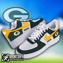 AFS0112 - Green Bay Packers Air Force 1 Low Top Shoes