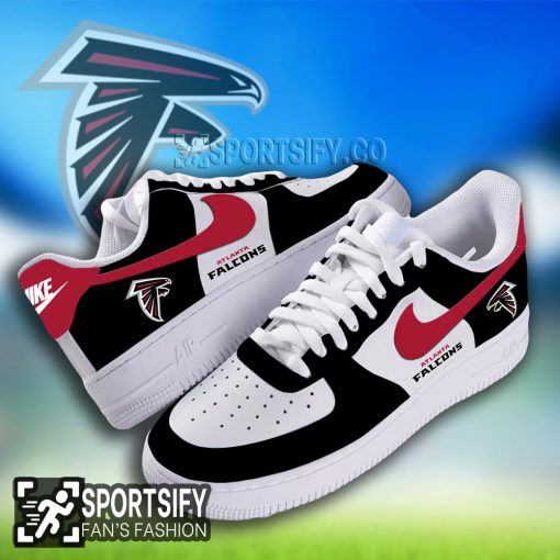 AFS0102 - Atlanta Falcons Air Force 1 Low Top Shoes