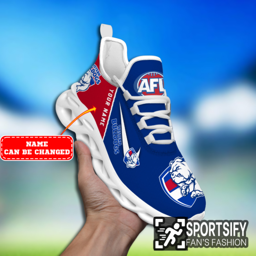 MSS0340 - Custom Western Bulldogs Max Soul Shoes