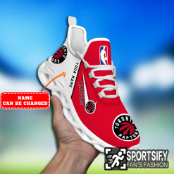 MSS0324 - Custom Toronto Raptors Max Soul Shoes