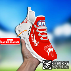 MSS0313 - Custom Sydney Swans Max Soul Shoes