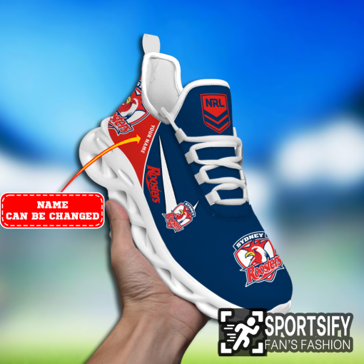 MSS0309 - Custom Sydney Roosters Max Soul Shoes