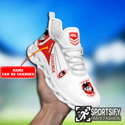 MSS0301 - Custom St George Illawarra Dragons Max Soul Shoes