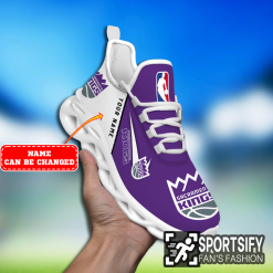 MSS0291 - Custom Sacramento Kings Max Soul Shoes