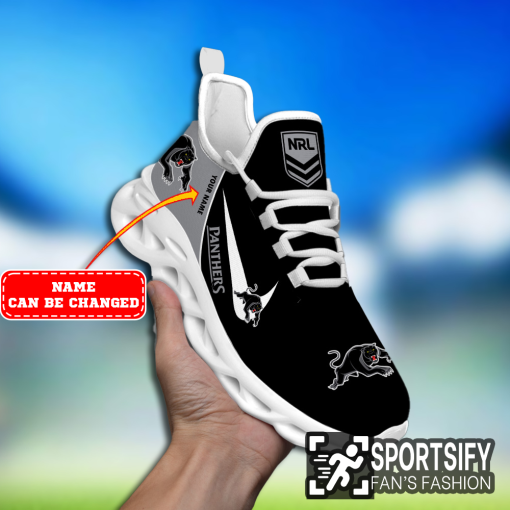 MSS0274 - Custom Penrith Panthers Max Soul Shoes