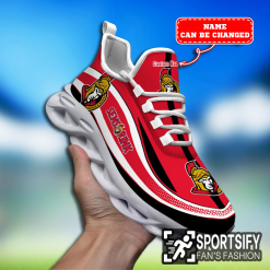 MSS0268 - Custom Ottawa Senators Max Soul Shoes