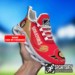 MSS0267 - Custom Ottawa Senators Max Soul Shoes