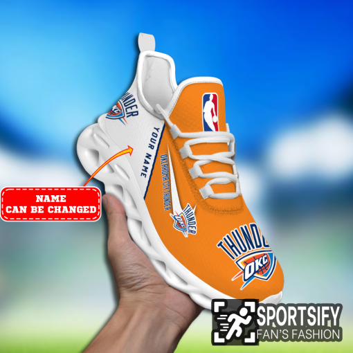 MSS0264 - Custom Oklahoma City Thunder Max Soul Shoes