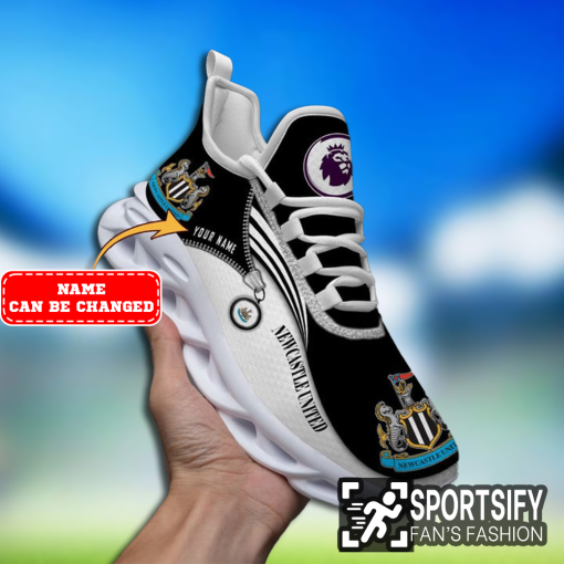 MSS0258 - Custom Newcastle United Max Soul Shoes