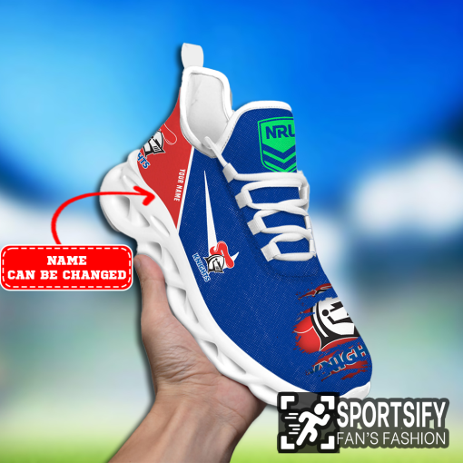 MSS0256 - Custom Newcastle Knights Max Soul Shoes