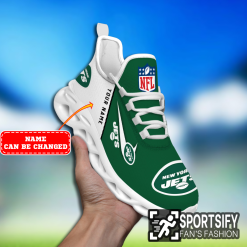 MSS0247 - Custom New York Jets Max Soul Shoes