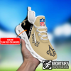 MSS0242 - Custom New Orleans Saints Max Soul Shoes