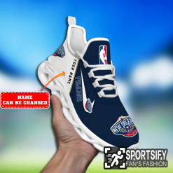 MSS0241 - Custom New Orleans Pelicans Max Soul Shoes