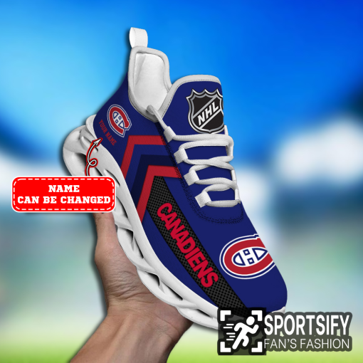 MSS0236 - Custom Montreal Canadiens Max Soul Shoes