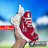 MSS0227 - Custom Miami Heat Max Soul Shoes