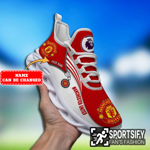 MSS0215 - Custom Manchester United Max Soul Shoes