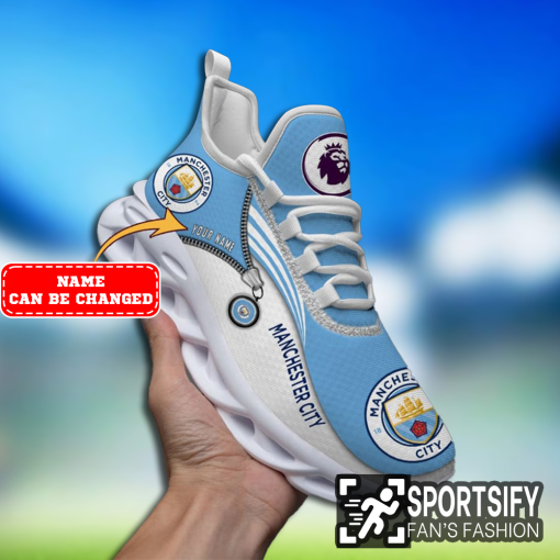 MSS0214 - Custom Manchester City Max Soul Shoes