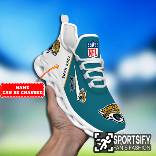 MSS0203 - Custom Jacksonville Jaguars Max Soul Shoes