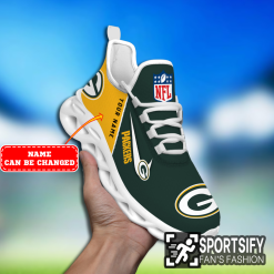 MSS0191 - Custom Green Bay Packers Max Soul Shoes