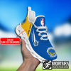 MSS0190 - Custom Golden State Warriors Max Soul Shoes